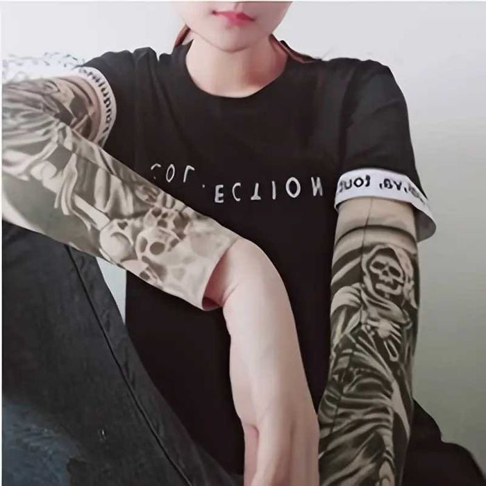 Nailon elastic fals tatuaj temporar