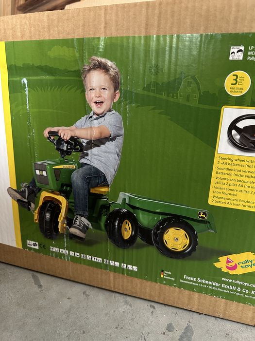 Tractor jucarie Rolly Toys, nou sigilitat