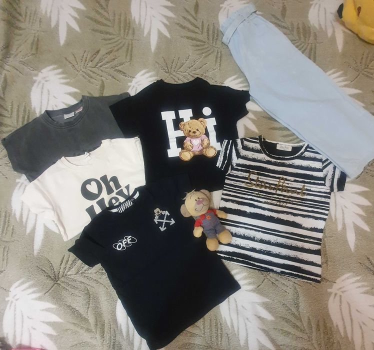 Футболки комплект на девочку 4 года