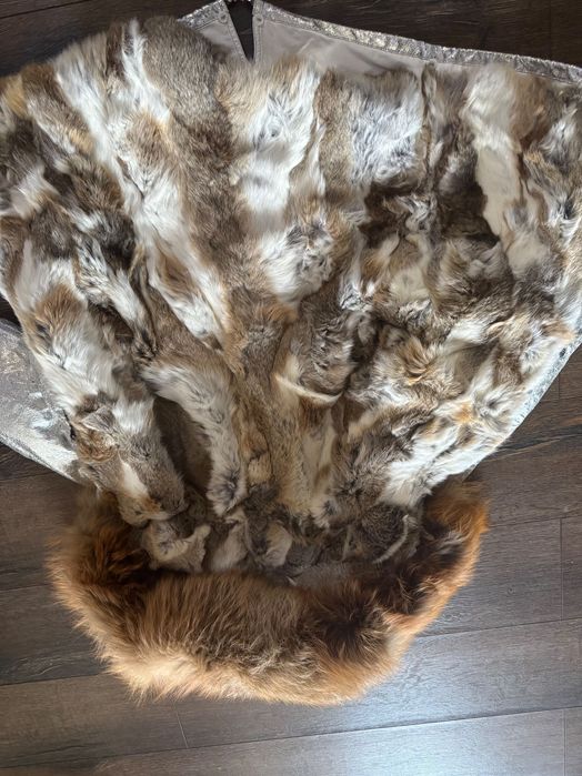 Луксозно дамско яке от естествен косъм