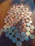 Monede ,fise ,bani ( eurocenți ,pounds