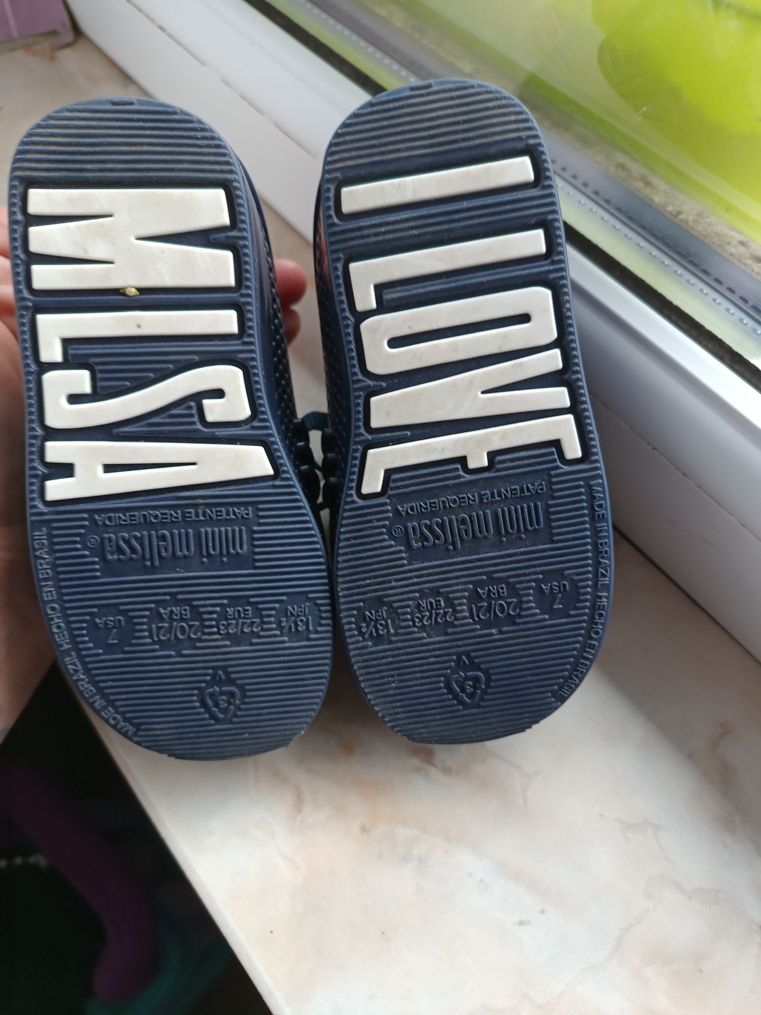 Летни обувки Mini Melissa размер 22/23