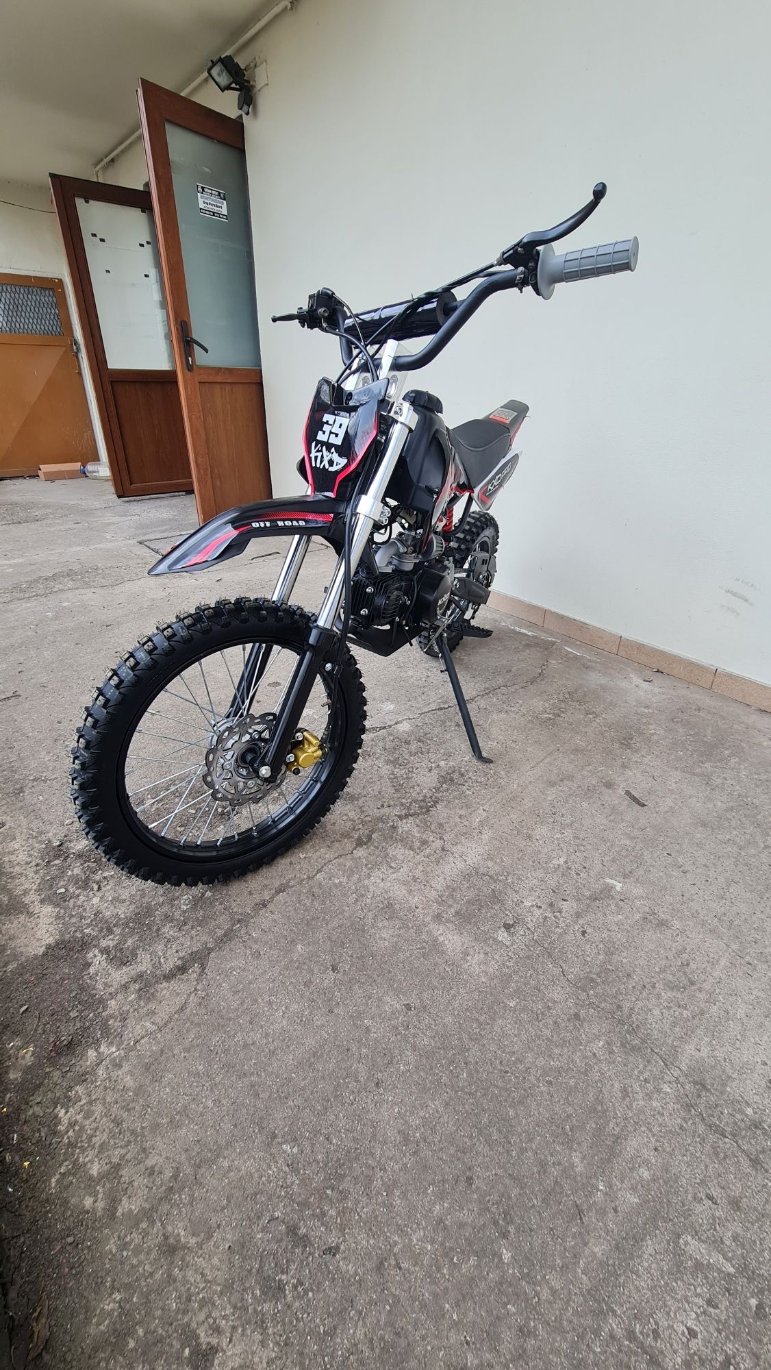 Cross MOTOCROSS ENDURO KXD PRO GERMANY 607 kickstart 125cc 4 timpi Nou