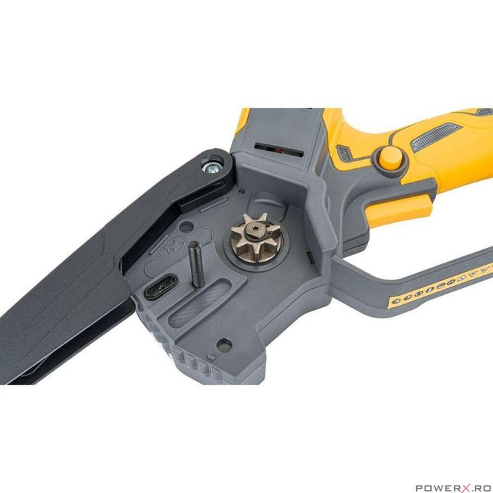 Fierastrau cu acumulator, tip drujba, 2x baterie 2Ah, Powermat