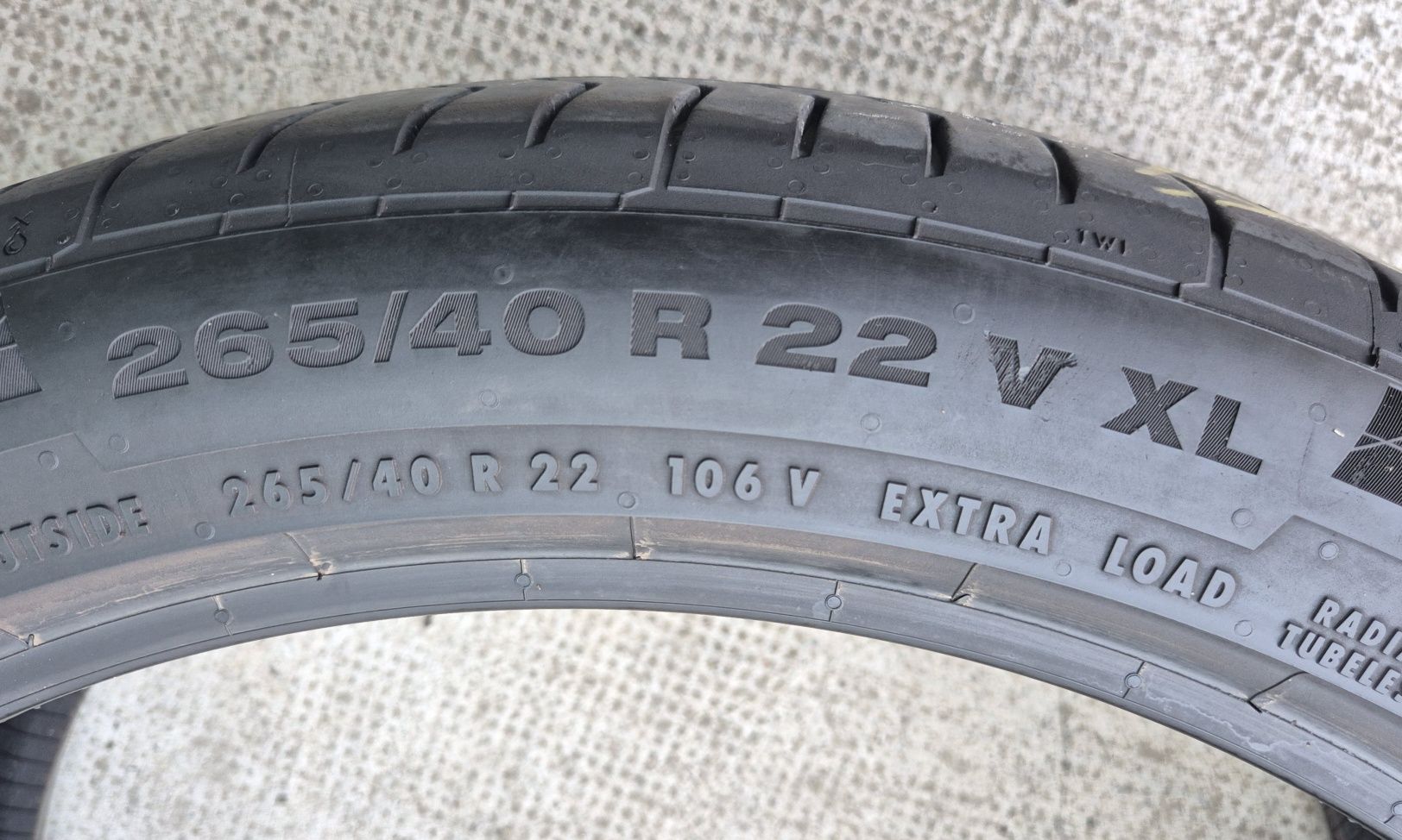 Set 2buc 265/40 R22 106V XL Continental ContiSportContact⁵ vară