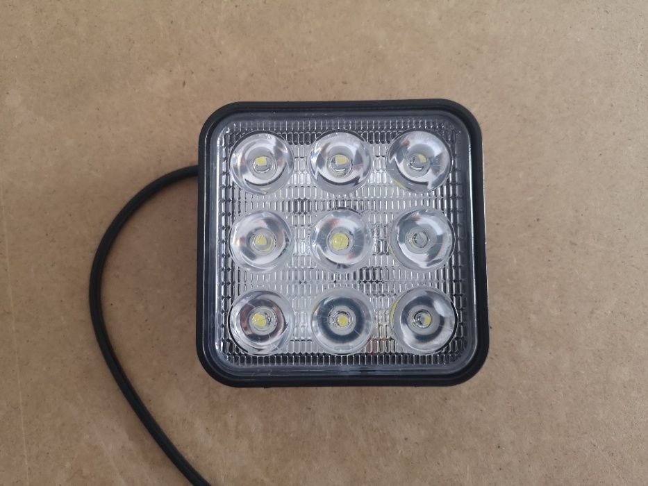Proiector LED Mini, 2 functii, lumina continua si functie flash, 27W