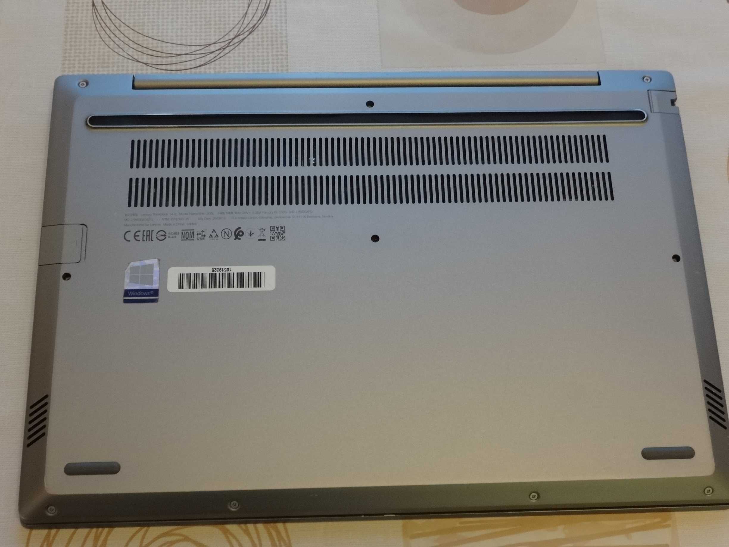 Мощен лаптоп Lenovo ThinkBook 14-1IL 14" i7-1065G7/RAM16GB/SSD512GB