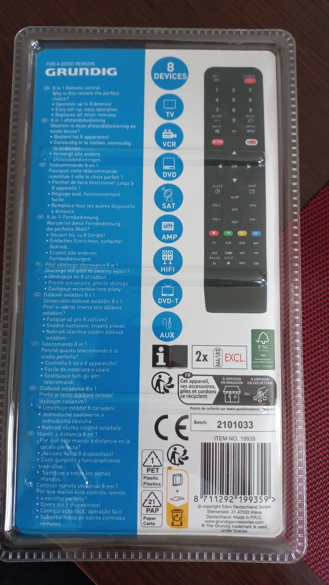 Telecomanda Grundig universală 8 În 1