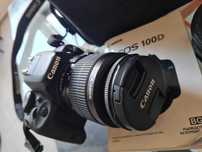 Фотоапарат Canon EOS100D с два обектива