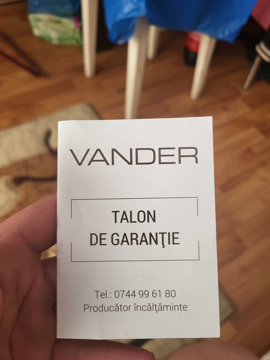 Pantofi vander hand made