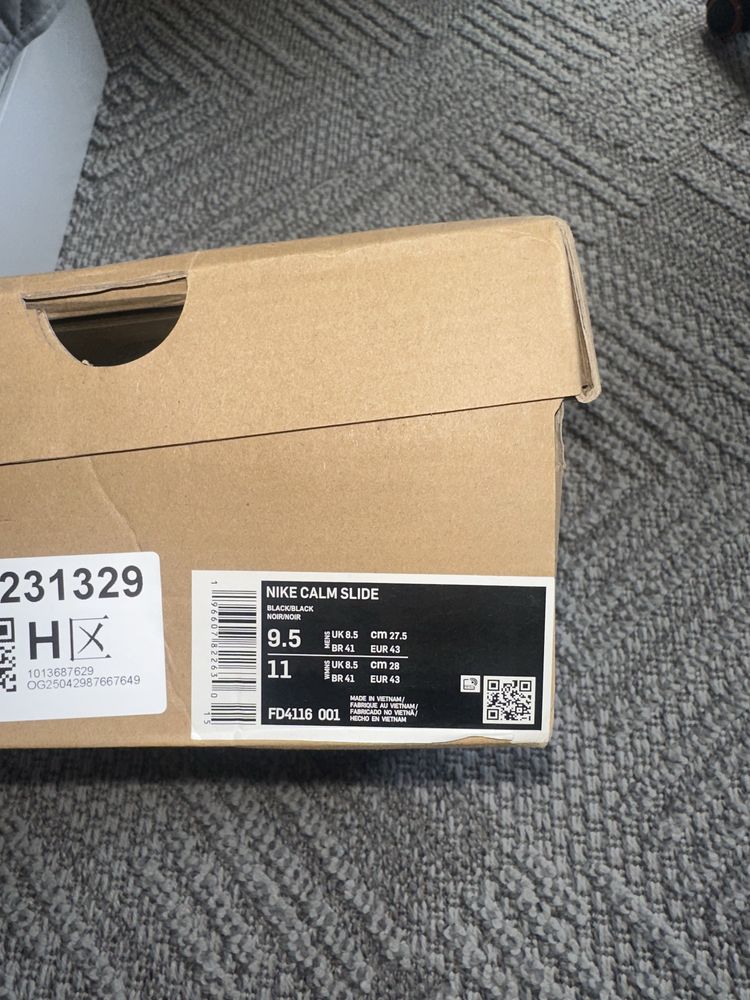 Топ! Nike Calm Slides Оригинал