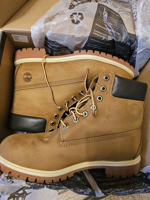 Vand Bocanci premium Timberland din piele naturala nabuc