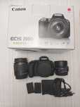 Aparat foto DSLR Canon EOS 200D + 2 OBIECTIVE