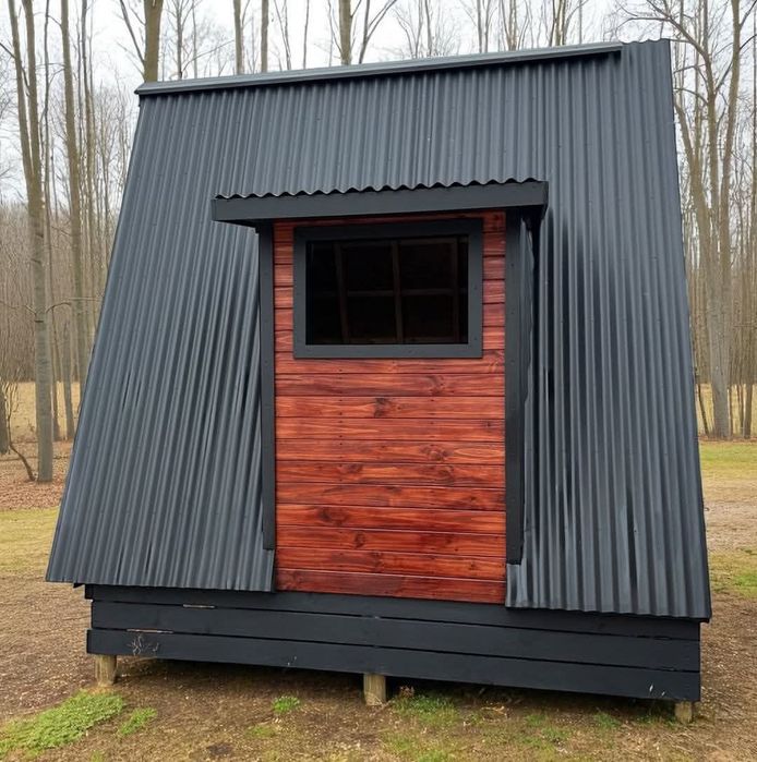 Vindem cabane din lemn tip A