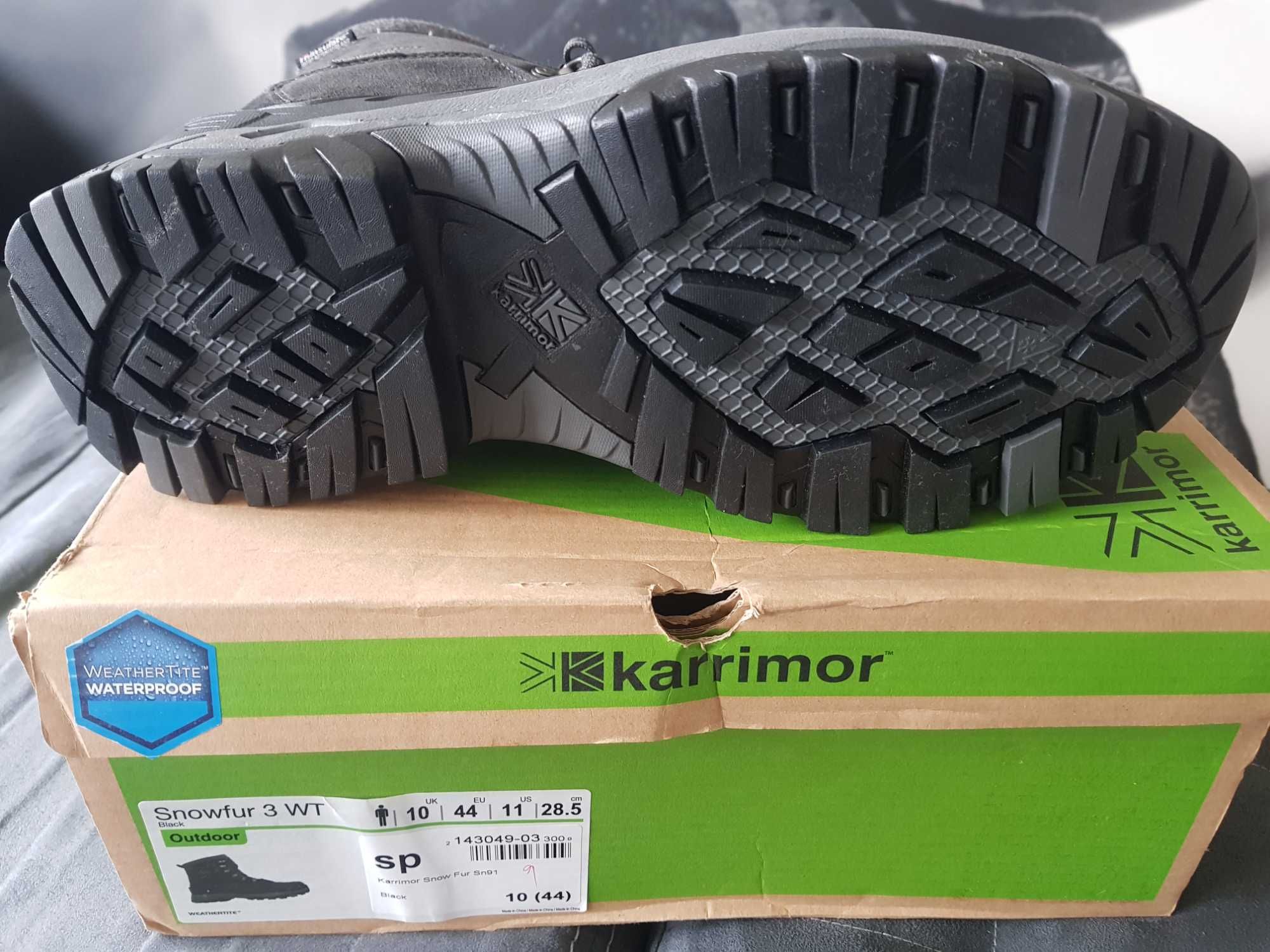 Зимни туристически обувки Karrimor UK10 EU44