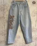 Blugi dama vintage talie inalta S/M