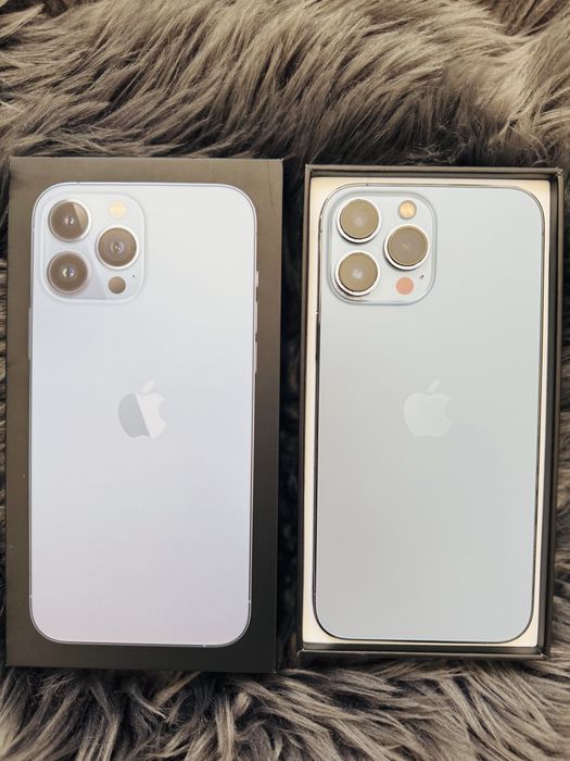 iPhone 13 Pro Max, 256 GB, Full Box, Sierra Blue, Impecabil