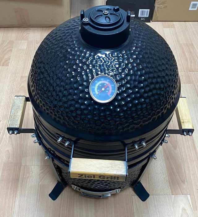Керамично барбекю на дървени въглища Ziel Grill Kamado Compact 15