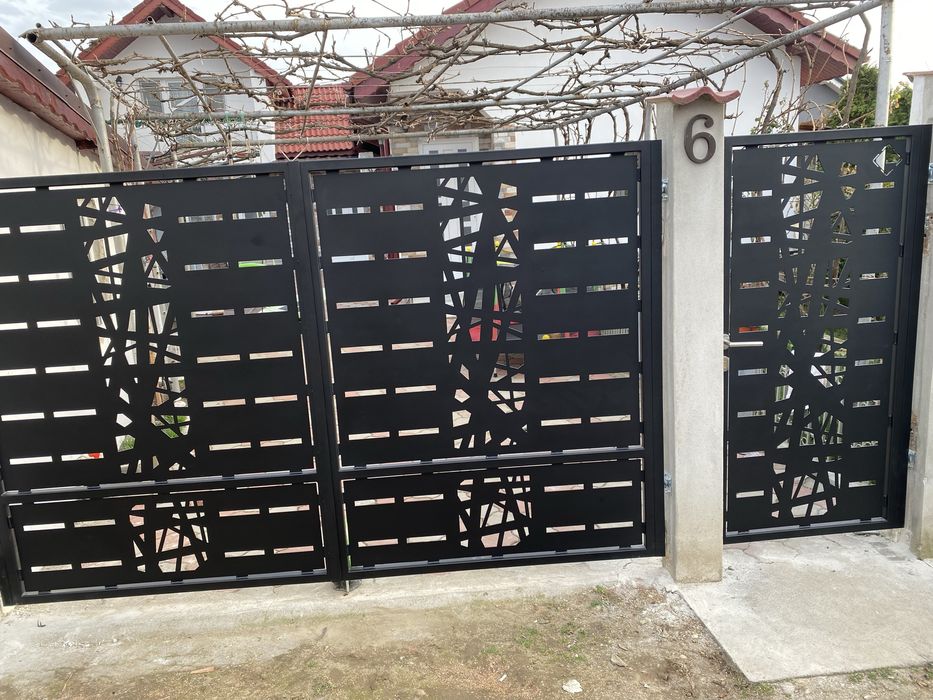 Porti debitate , gard fier , fier forjat , personalizate