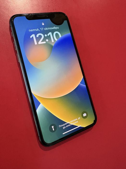 iPhone X - 256GB Space Gray (черен цвят е)