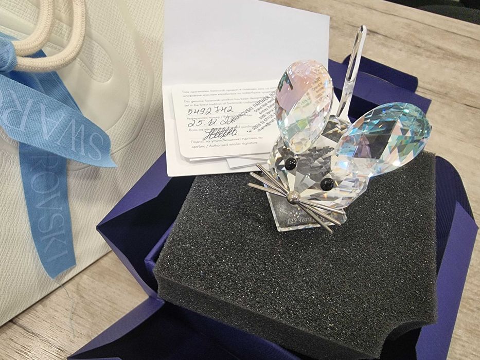 Swarovski 125 Years of Sparkle Crystal Mouse
