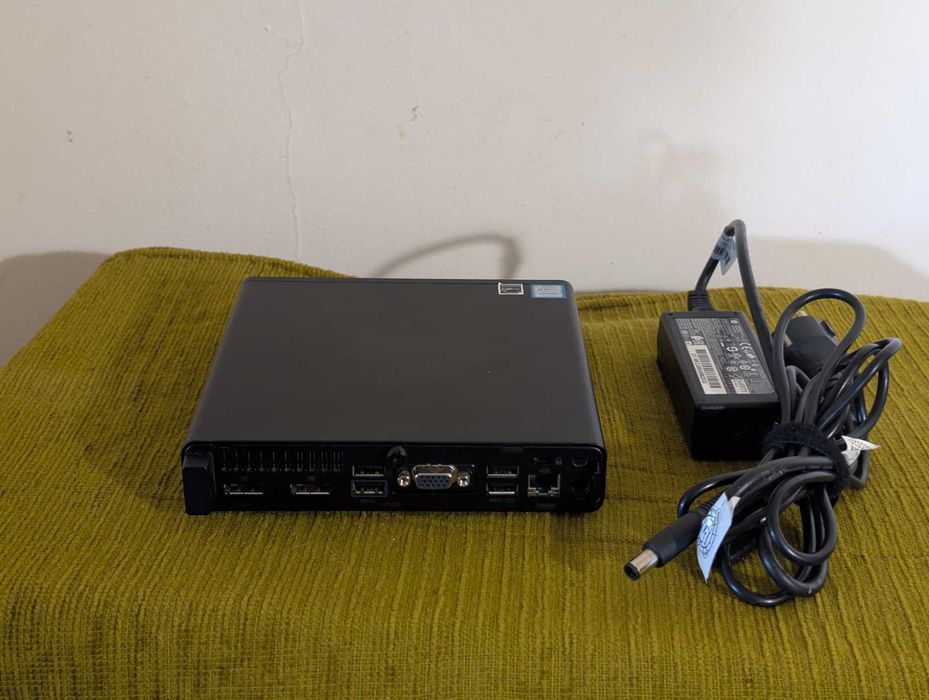 HP ProDesk 600 G5 Mini PC, Intel Core i5-8500t 3.50 GHz, SSD 256 GB