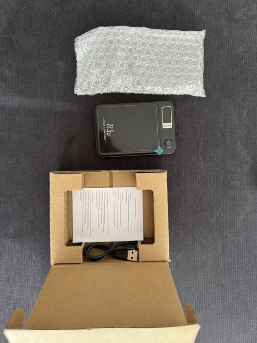 Wireless powerbank incarcator portabil fast charge magsafe 10000 mah