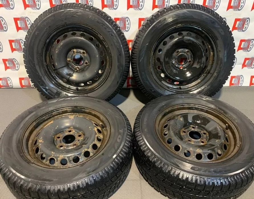 Продам зимние колёса в сборе R16 5/114,3