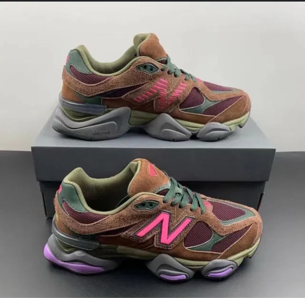 New balance 9060 oak burgundy 37 размер