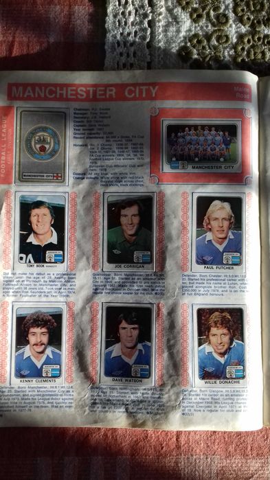 Футболен албум Panini 1979 --"ПРОМОЦИЯ"