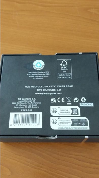 Casti Bluetooth Swiss Peak 2.0