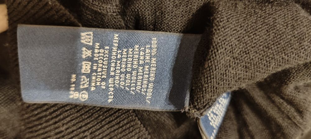 Ralph Lauren Sport Maserati pulover 100% lână merinos măr. S