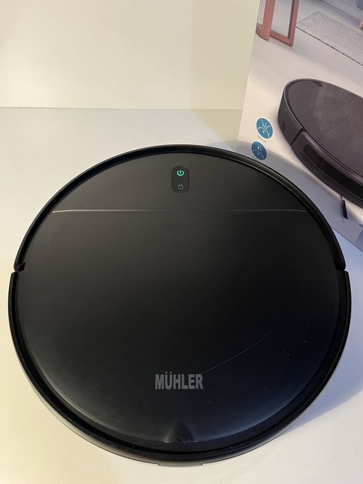 Прахосмукачка робот MUHLER Bobby 1, сухо и мокро почистване, черна