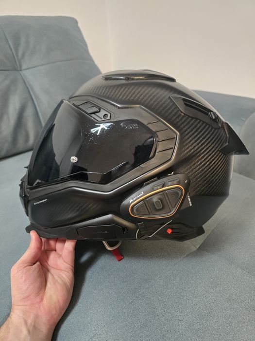 Casca NEXX carbon, cu intercom inclus, marime M