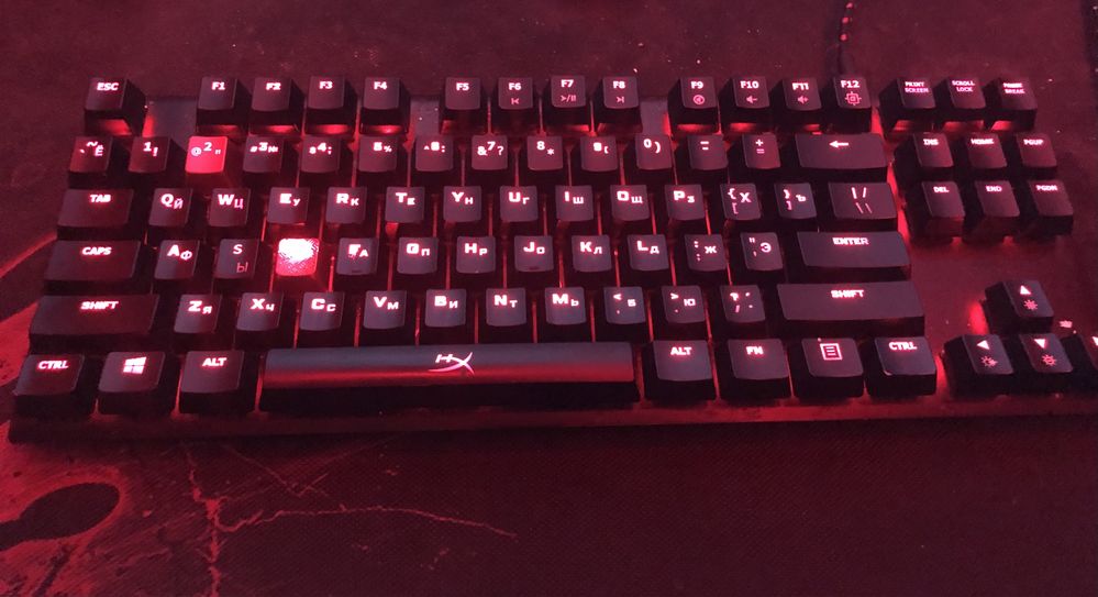 Клавиатура Hyperx alloy fps pro