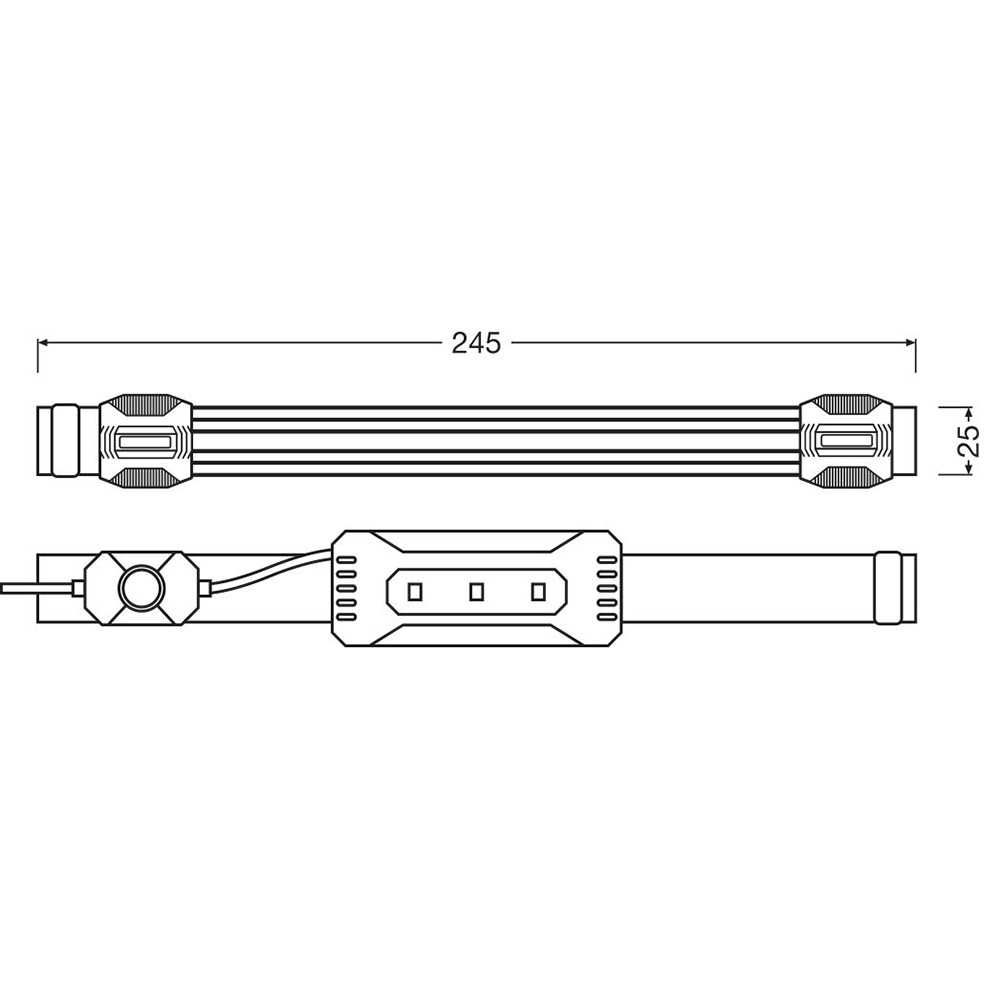 LED челник за работилница FLEXIBLE HEAD TORCH, OSRAM