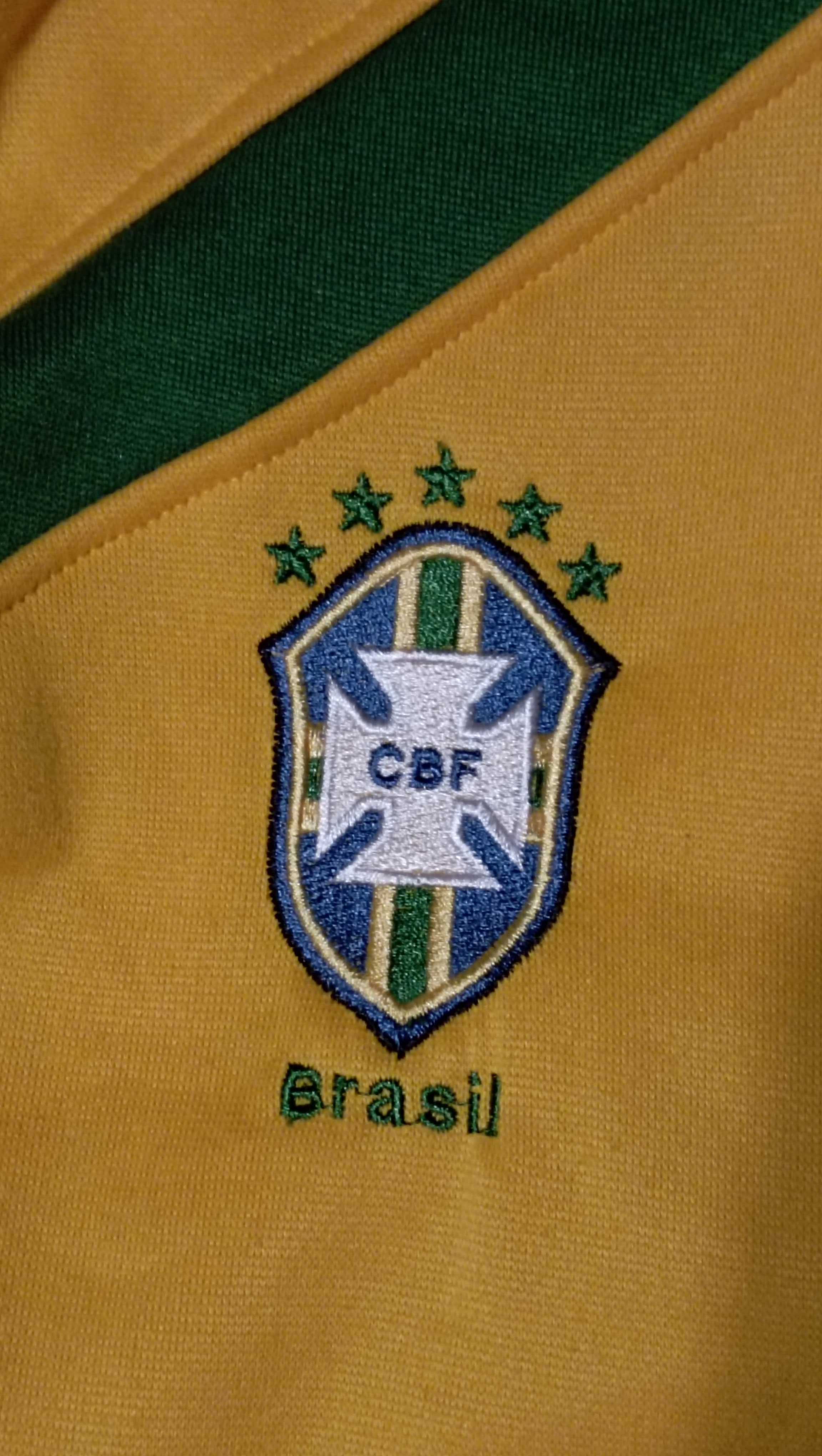 Brazil football zip up unisex