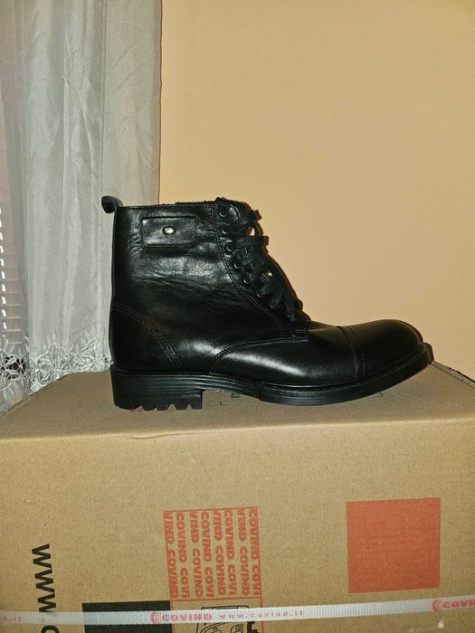 Мъжки боти Фабиано Fabiano естествена кожа