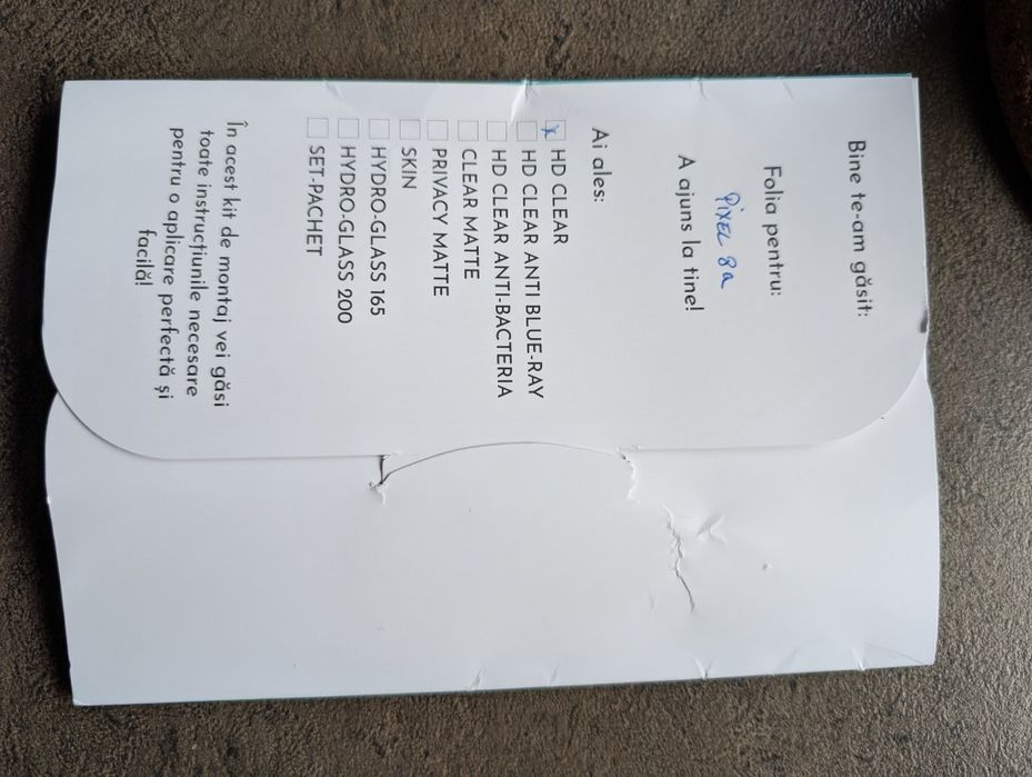 Folie ecran Pixel 8a