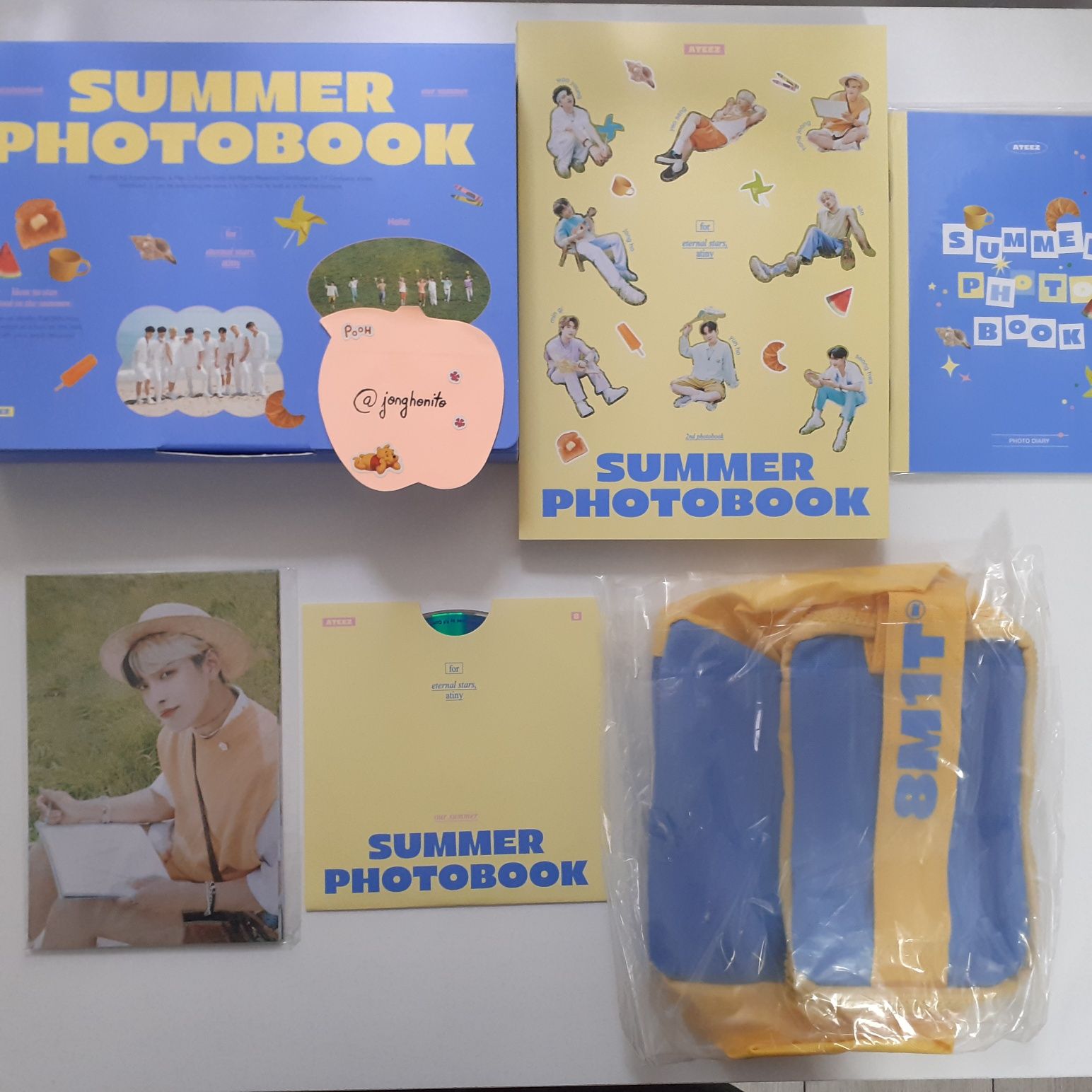 Ateez summer photobook