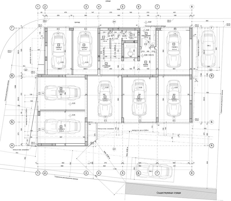 Продава гараж с площ 19,79м², лично от инвеститор