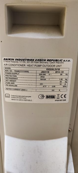 Daikin Климатик ftxs35 top