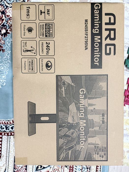 Монитор игровой 240гц ARG 24.5 дюйм