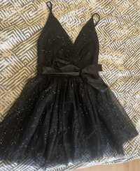 Черна рокля М размер
