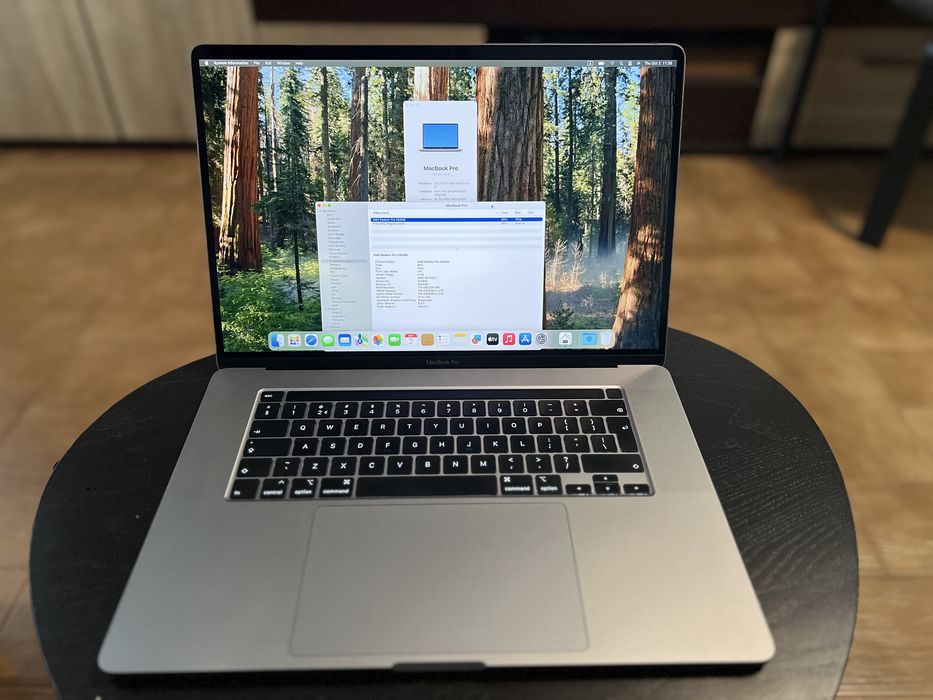 Като HOB MacBook Pro 16" 2019 2.6i7 32GB RAM 8GB Video 1TB