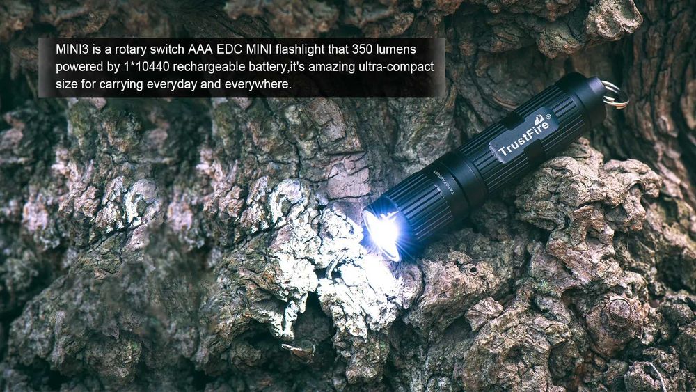 Мини фенер за ключодържател Trustfire Mini3 EDC LED