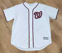 Tricou baseball MLB Majestic Washington Nationals mărimea XL