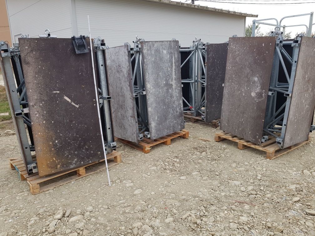 Platforma autoridicatoare 2 coloane schela motor lift marfa materiale