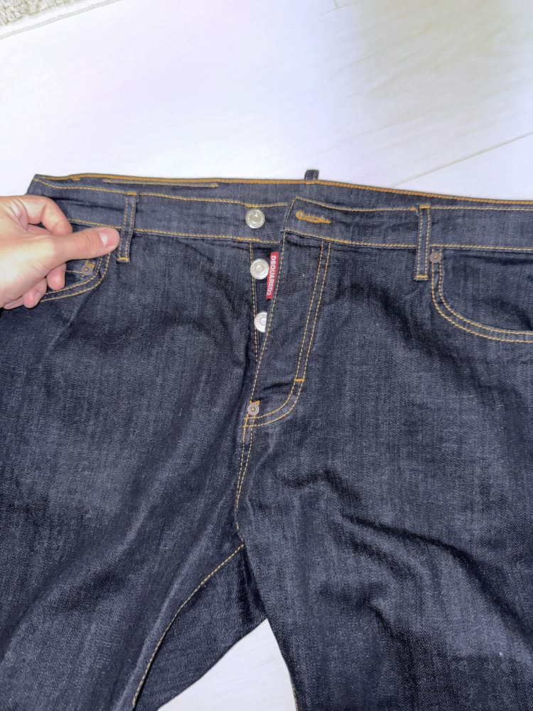 Blugi Dsquared albastru inchis