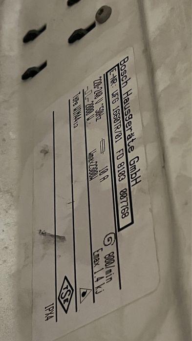 Стиральная машина Bosch